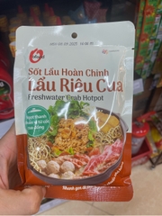 Sốt lẩu Riêu Cua hoàn chỉnh 180g