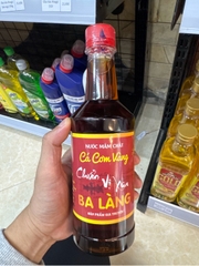 Nước mắm chắt Cá cơm vàng Ba Làng 32 500ml