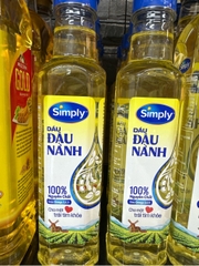 Dầu ăn Simply Dầu đậu nành 400ml