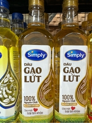 Dầu ăn Simply Dầu gạo lứt