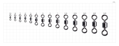 SASAME 210-A POWER STAINLESS SWIVEL