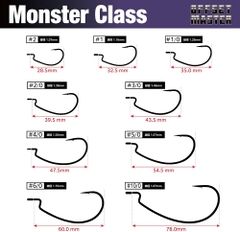 VARIVAS OFFSET MASTER HOOK MONSTER CLASS 