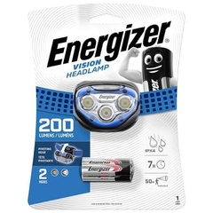 ENERGIZER VISION HD HEADLAMP 200 LUMEN LEAD