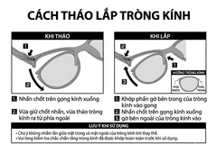 DAIWA INTERCHANGEABLE LENS TRIACETATE POLARIZED SUNGLASSES DN-8044CH