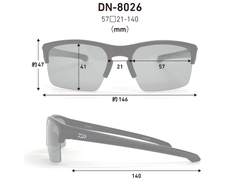 DAIWA TRIACETATE POLARIZED GLASSES DN-8026