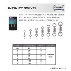 BKK STAINLESS STEEL BB SWIVEL