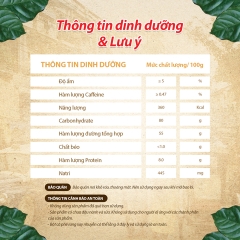 [COMBO 2 Túi - 36 Gói] Cà Phê Đen Đá Rang Xay Hòa Tan 2IN1 LOVE’IN SAIGON CAFE - Khánh Hòa Nutrifoods