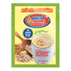 [Combo 3 Túi Tặng 1 Ly] BỘT NGŨ CỐC DINH DƯỠNG KHÁNH HÒA NUTRIFOODS -Bổ Sung Chất Xơ Hòa Tan & Canxi,Vitamin -Túi 18 Gói x 25g