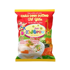 Cháo Dinh Dưỡng Tổ Yến Vị Cá Hồi & Tôm Bổ Sung K2 -Khánh Hòa Nutrifoods (Thùng 30Gói)