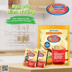 Thực Phẩm Bổ Sung Ngũ Cốc Dinh Dưỡng Khánh Hòa NutriFoods - Bổ Sung Rau Củ Quả, Canxi, Vitamin (Túi 18 Gói x 25g)