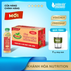 Thùng 24 Chai Nước Thảo Mộc Hồng Sâm YoNutri - Chai 350ml