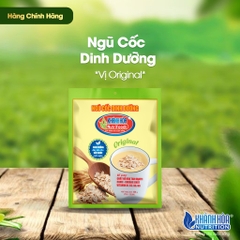 Ngũ Cốc Dinh Dưỡng - Khánh Hòa NutriFoods - Bổ Sung Chất Xơ Hòa Tan & Canxi -Khoáng Chất ,Vitamin (Túi 18 Gói x 25g)
