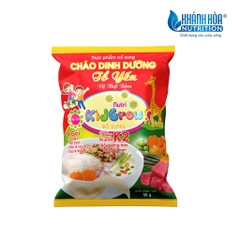Cháo Dinh Dưỡng Tổ Yến - Khánh Hòa NutriFoods - Vị Thịt Bằm (Thùng 30 Gói x 50 G )