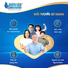Yến Sào Chưng Đường Phèn Cao Cấp 12% - Khánh Hòa Nutrition - Lọ 70 ML