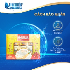 Hộp Quà Yến Sào Chưng Nhân Sâm Hàn Quốc 25% - Khánh Hòa Nutrition ( Hộp 6 lọ x 70 ML )