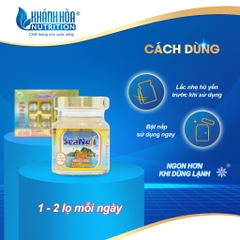 Nước Yến Sào Dành Cho Người Ăn Kiêng 12% Tổ Yến Seanest - Khánh Hòa Nutrition - Hộp 6 lọ x 70ml