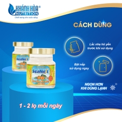 Nước Yến Sào 12% Tổ Yến Chưng Nhân Sâm Hàn Quốc - Khánh Hòa Nutrition - Lọ 70 ML