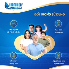 Nước Yến Sào 12% Tổ Yến Chưng Nhân Sâm Hàn Quốc - Khánh Hòa Nutrition - Lọ 70 ML