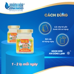 Nước Yến Sào Chưng Nhân Sâm Hàn Quốc 25% - Khánh Hòa Nutrition - Lọ 70 ML