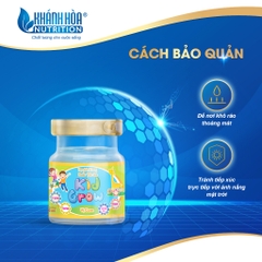 Nước Yến Sào Cho Bé KidGrow Vị Cam 12% Tổ Yến  - Khánh Hòa Nutrition - Lọ 70ml