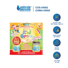 Nước Yến Sào Cho Bé KIDGROW Vị Cam 12% Tổ Yển  - Khánh Hòa Nutrition ( Block 6 Lọ x 70 ML)