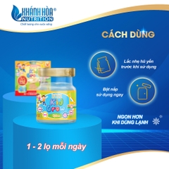 Nước Yến Sào Cho Bé KIDGROW Vị Cam 12% Tổ Yển  - Khánh Hòa Nutrition ( Block 6 Lọ x 70 ML)