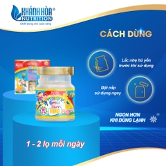 Nước Yến Sào Cho Bé Kidgrow 18% Bổ Sung HMO - Khánh Hòa Nutrition - ( 6 lọ x 70 ML )