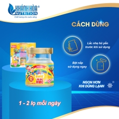 Block Nước Yến Sào Cho Bé KIDGROW Gold 25% tổ yến plus HMO (Block 6 lọ x 70ml)