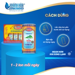 Hộp Quà Ngang Nước Yến Cao Cấp 5% - Khánh Hòa NutriFoods - 6 Lon x 190 ML