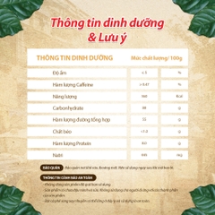 Cà Phê Đen Đá Rang Xay Hòa Tan 2IN1 LOVE’IN SAIGON CAFE - Khánh Hòa Nutrifoods (Túi 18 gói x 18g)