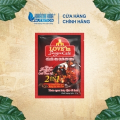 [COMBO 2 Túi - 36 Gói] Cà Phê Đen Đá Rang Xay Hòa Tan 2IN1 LOVE’IN SAIGON CAFE - Khánh Hòa Nutrifoods