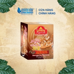 [COMBO 3 HỘP - 36 GÓI] Cà Phê Sữa Rang Xay Hòa Tan 3IN1 LOVE’IN SAIGON CAFE - Khánh Hòa NutriFoods