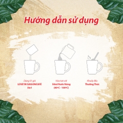 Cà Phê Sữa Rang Xay Hòa Tan 3IN1 LOVE’IN SAIGON CAFE - Khánh Hòa NutriFoods (Túi 18 gói x 18g)