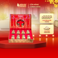 Hộp Quà Xuân Phát Tài 25% Tổ Yến Chưng Đường Phèn - Khánh Hòa Nutrition (Hộp 8 lọ x 70ml)