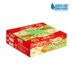 Cháo Dinh Dưỡng Tổ Yến - Khánh Hòa NutriFoods - Vị Thịt Bằm (Thùng 30 Gói x 50 G )