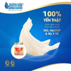 Hộp Quà Nước Yến Sào 15% Tổ Yến Đông Trùng Hạ Thảo Bổ Sung Vitamin K2 - Khánh Hòa Nutrition - 6 lọ x 70ml