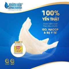 Nước Yến Sào 18% Tổ Yến Chưng Đường Phèn PLUS VITAMIN K2 - Khánh Hòa Nutrition - Lọ 70ml