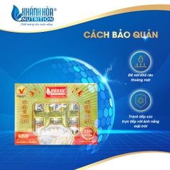 Hộp Quà Tặng Yến Sào Cao Cấp 25% Tổ Yến Chưng Đường Phèn - Khánh Hòa Nutrition - Hộp 6 Lọ x 70ML