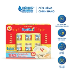 [ Hộp 6 Tặng 2]  Hộp Quà Nước Yến Sào 12% Tổ Yến Chưng Đường Phèn SeaNest - Khánh Hòa Nutrition - 8 Lọ x 70ml
