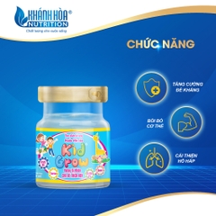 [TẶNG 1 HỘP NHỰA] Combo 8 Lọ Yến KidGrow Cho Bé 12% Tổ Yến Hương Tự Nhiên - Khánh Hòa Nutrition - 8 Lọ x 70ml