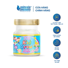 [TẶNG 1 HỘP NHỰA] Combo 8 Lọ Yến KidGrow Cho Bé 12% Tổ Yến Hương Tự Nhiên - Khánh Hòa Nutrition - 8 Lọ x 70ml