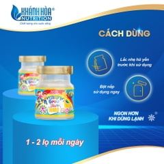 [TẶNG 1 HỘP NHỰA] Combo 8 Lọ Yến Cho Bé Kidgrow 18% Tổ Yến Bổ Sung HMO - Khánh Hòa Nutrition - 8 Lọ x 70ml