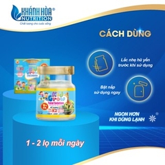 Block Nước Yến Cho Bé Kidgrow Total Solution 18% Tổ Yến - Block 6 Lọ x 70ml