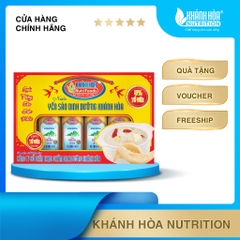 Hộp Quà Ngang Nước Yến Cao Cấp 5% - Khánh Hòa NutriFoods - 6 Lon x 190 ML