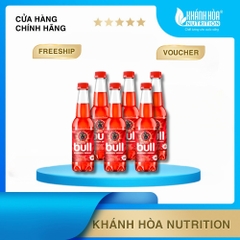 Thùng 24 Chai Nước Tăng Lực Racing Bull Vị Dâu - 24 Chai x 330ml