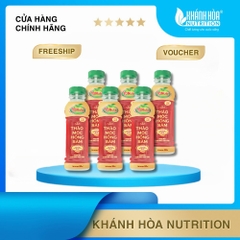 Lốc Chai Nước Thảo Mộc Hồng Sâm YoNutri - 6 chai x 350ml