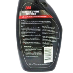 Chai Xịt Dưỡng Bóng và Bảo Vệ Nội Thất Ô Tô 3M Leather & Vinyl Cleaner/Restorer 39040LT 400ml - Nhập khẩu 3M TL