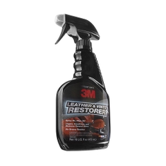 Chai Xịt Dưỡng Bóng và Bảo Vệ Nội Thất Ô Tô 3M Leather & Vinyl Cleaner/Restorer 39040LT 400ml - Nhập khẩu 3M TL