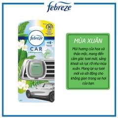 Nước Hoa Ô Tô Febreze Cao Cấp Kẹp Cửa Gió Điều Hòa Xe Hơi Febreze Car Vent Air Freshener (nhiều mùi)