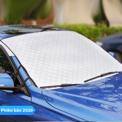 Bạt Phủ Che Nắng Chống Nóng Kính Lái Ô Tô Xe Hơi 4 Lớp Tráng Bạc Cao Cấp Loại Tốt (phiên bản mới 2020)